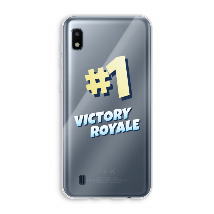 Victory Royale: Samsung Galaxy A10 Transparant Hoesje