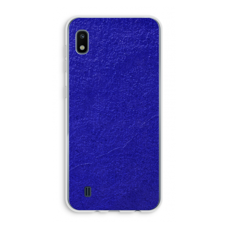 Majorelle Blue: Samsung Galaxy A10 Transparant Hoesje