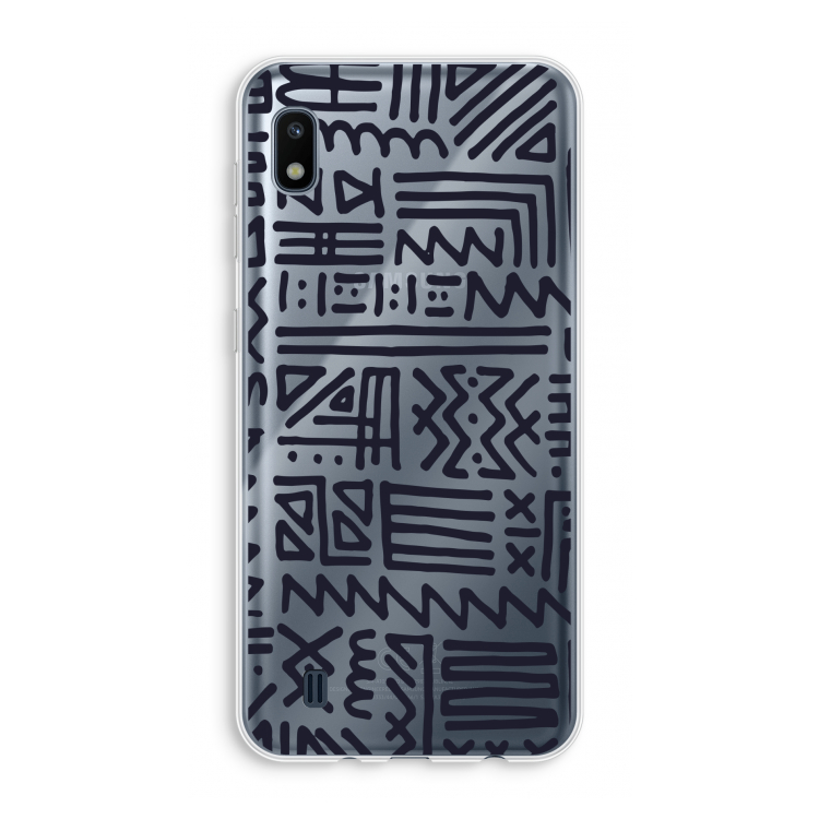 Marrakech print: Samsung Galaxy A10 Transparant Hoesje