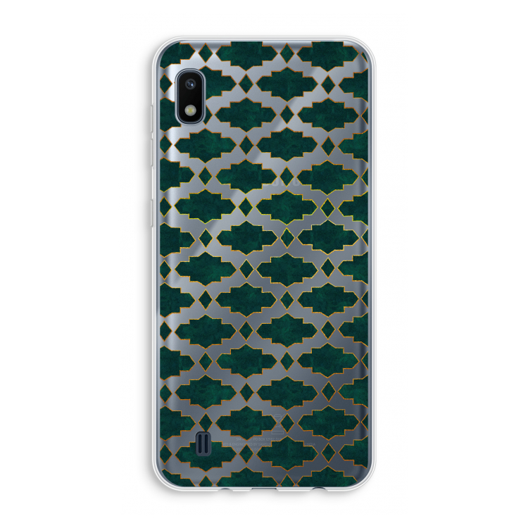 Moroccan tiles: Samsung Galaxy A10 Transparant Hoesje