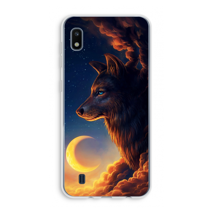 Night Guardian: Samsung Galaxy A10 Transparant Hoesje