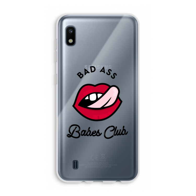 Badass Babes Club: Samsung Galaxy A10 Transparant Hoesje