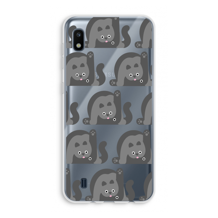Cats: Samsung Galaxy A10 Transparant Hoesje