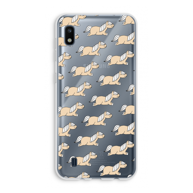 Ponys: Samsung Galaxy A10 Transparant Hoesje