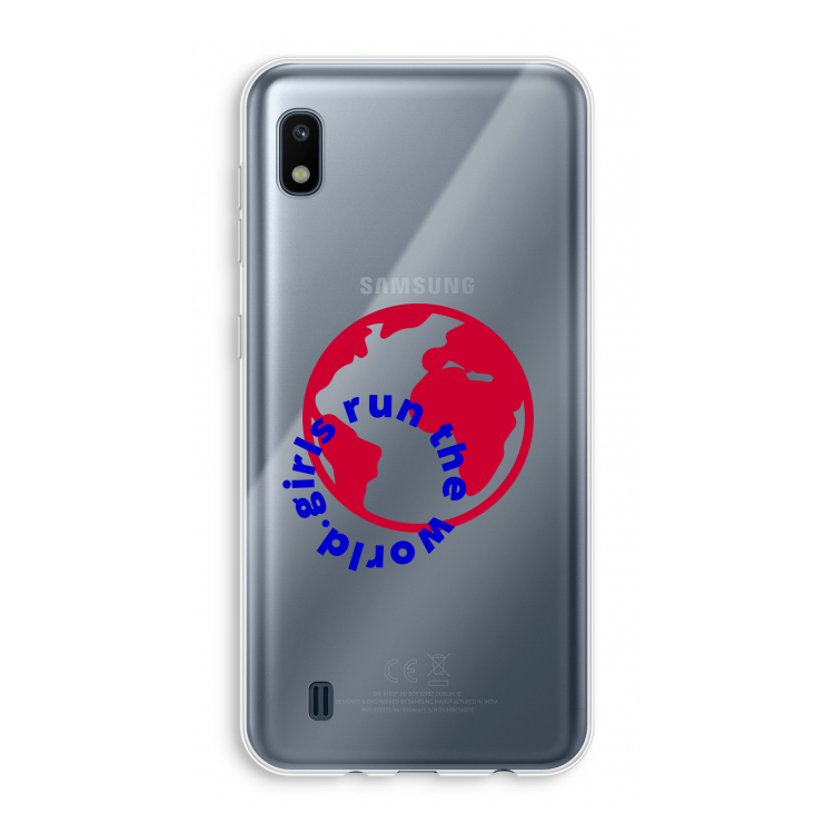 Run The World: Samsung Galaxy A10 Transparant Hoesje