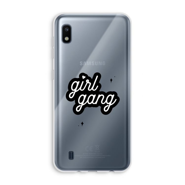 Girl Gang: Samsung Galaxy A10 Transparant Hoesje