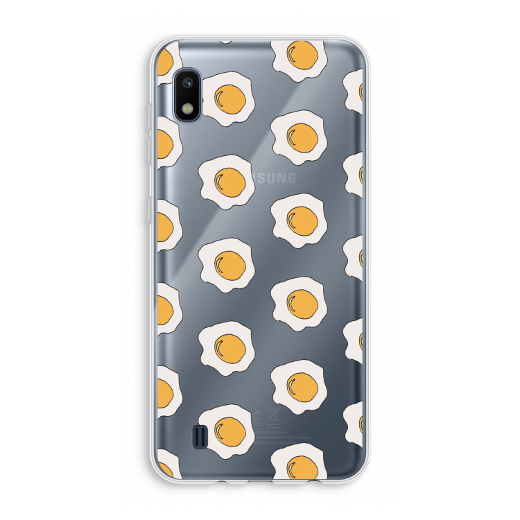 Bacon to my eggs #1: Samsung Galaxy A10 Transparant Hoesje