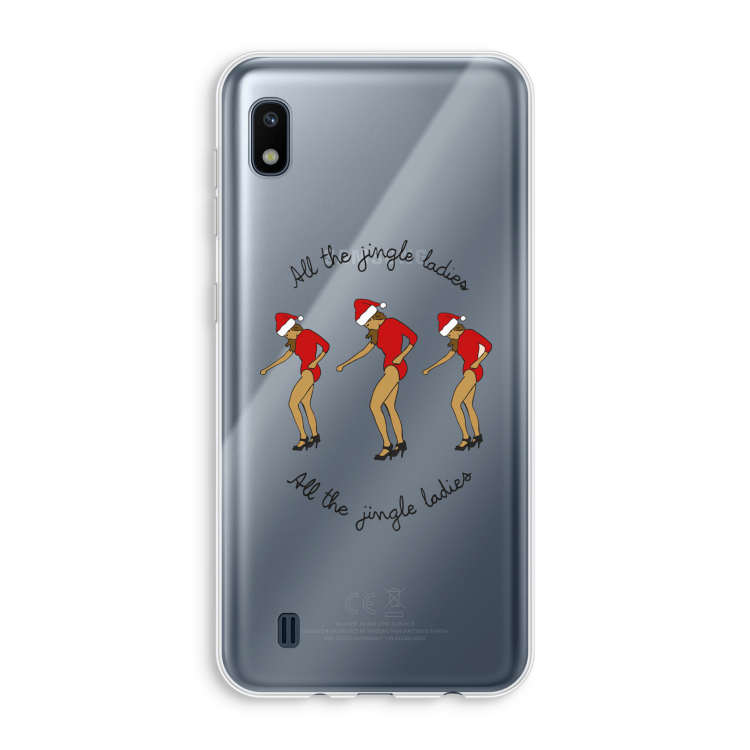 Jingle Ladies: Samsung Galaxy A10 Transparant Hoesje
