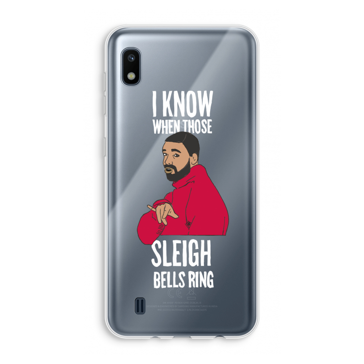 Sleigh Bells Ring: Samsung Galaxy A10 Transparant Hoesje