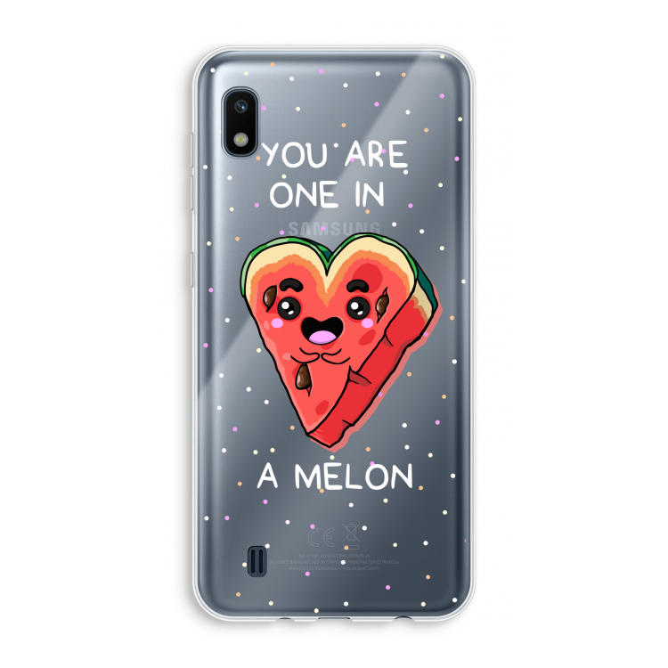 One In A Melon: Samsung Galaxy A10 Transparant Hoesje