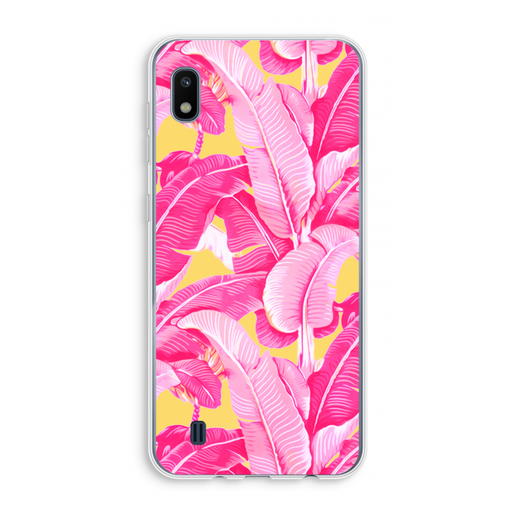Pink Banana: Samsung Galaxy A10 Transparant Hoesje