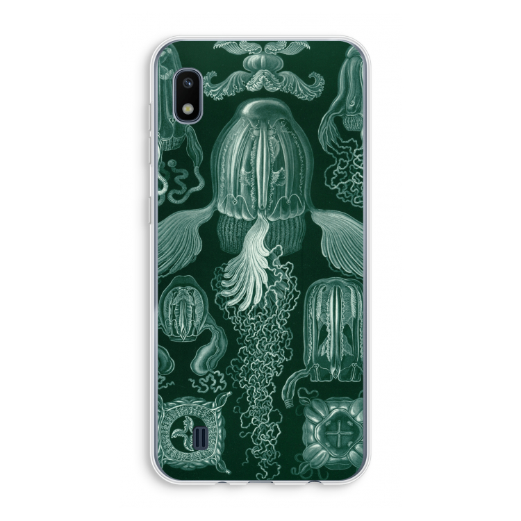 Haeckel Cubomedusae: Samsung Galaxy A10 Transparant Hoesje