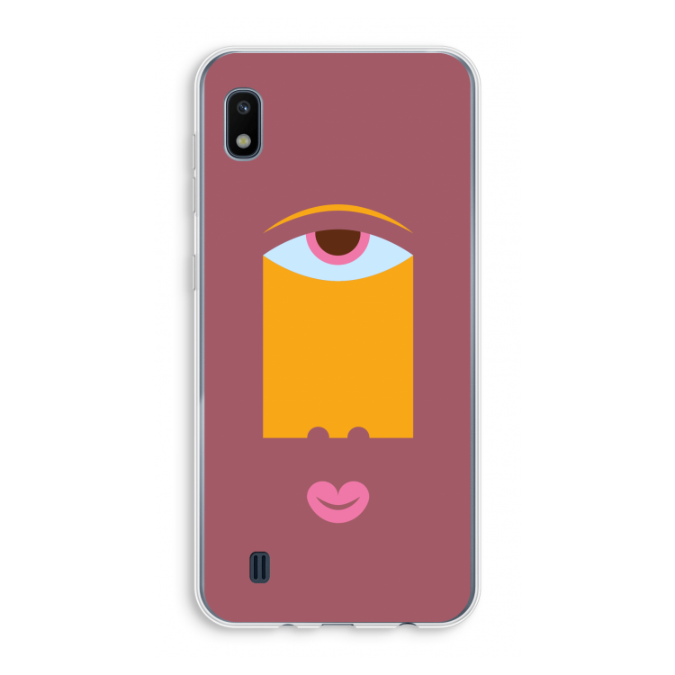 Mono V: Samsung Galaxy A10 Transparant Hoesje