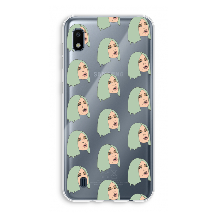 King Kylie: Samsung Galaxy A10 Transparant Hoesje