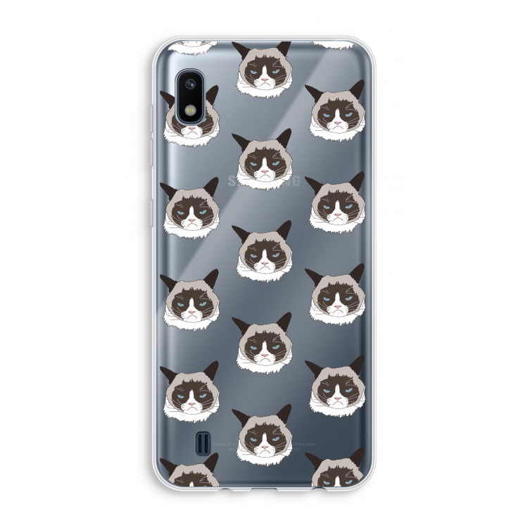 It's a Purrr Case: Samsung Galaxy A10 Transparant Hoesje