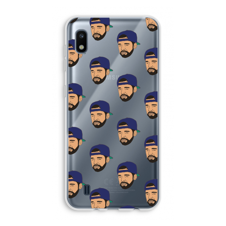 Drake Away: Samsung Galaxy A10 Transparant Hoesje