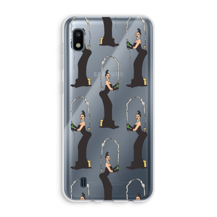 Pop Some Kim: Samsung Galaxy A10 Transparant Hoesje