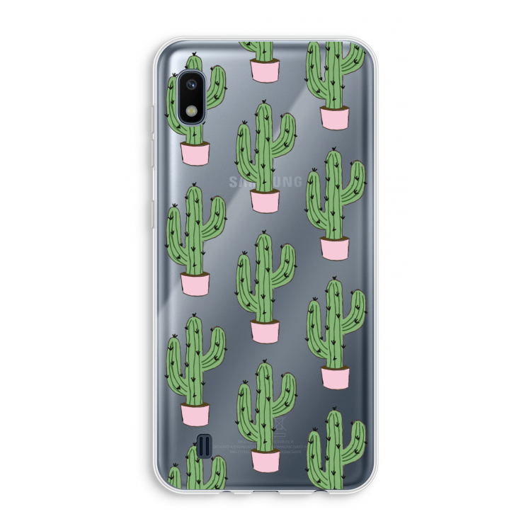 Cactus Lover: Samsung Galaxy A10 Transparant Hoesje