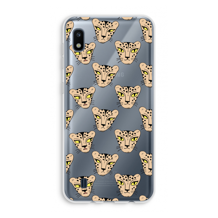 Tijger: Samsung Galaxy A10 Transparant Hoesje