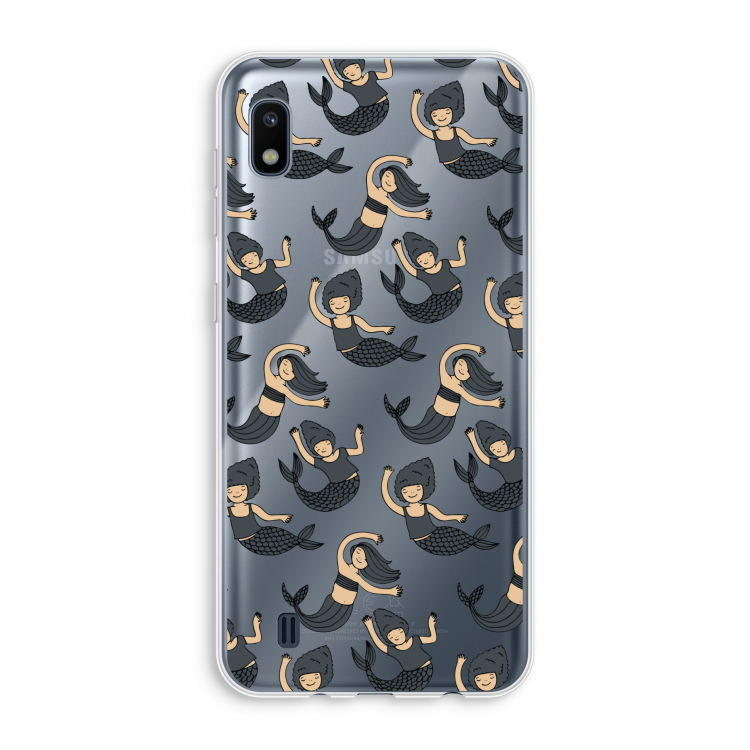 Zeemeermin: Samsung Galaxy A10 Transparant Hoesje