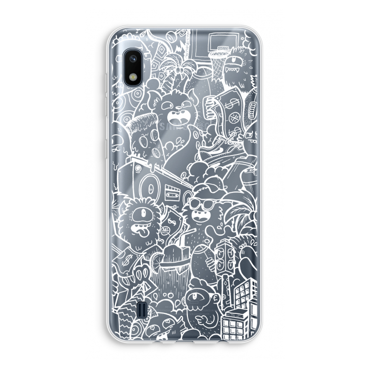 Vexx City #2: Samsung Galaxy A10 Transparant Hoesje