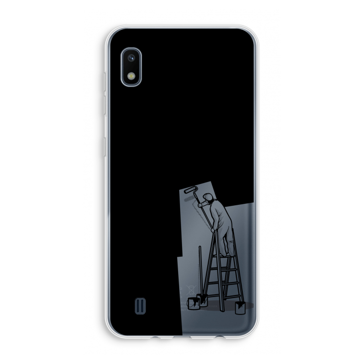 Musketon Painter: Samsung Galaxy A10 Transparant Hoesje