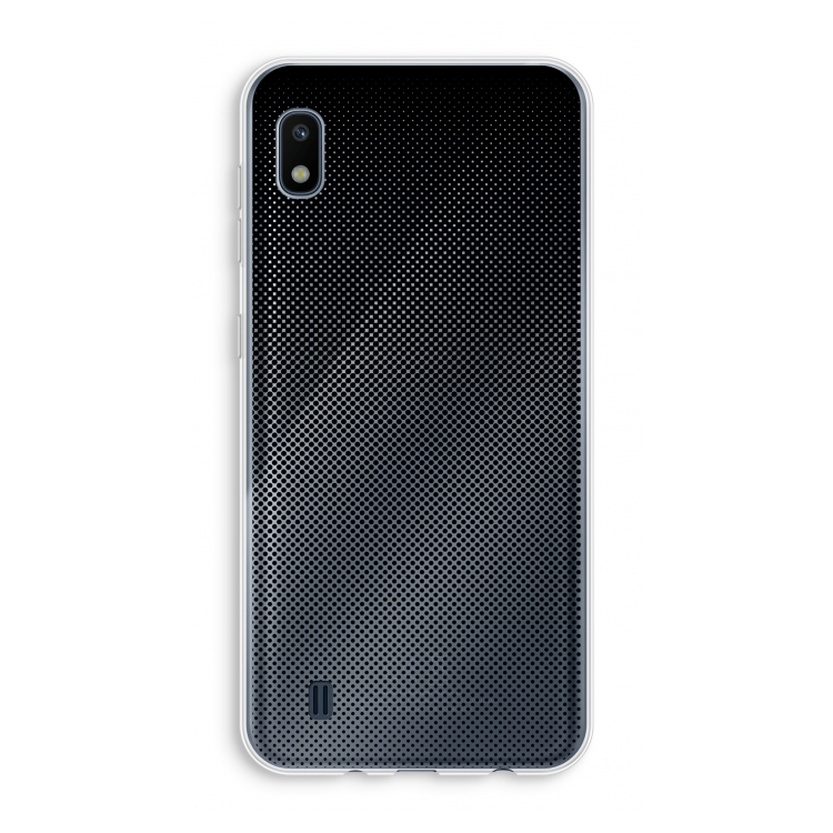 Musketon Halftone: Samsung Galaxy A10 Transparant Hoesje