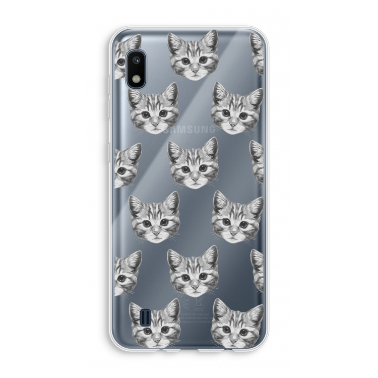 Kitten: Samsung Galaxy A10 Transparant Hoesje
