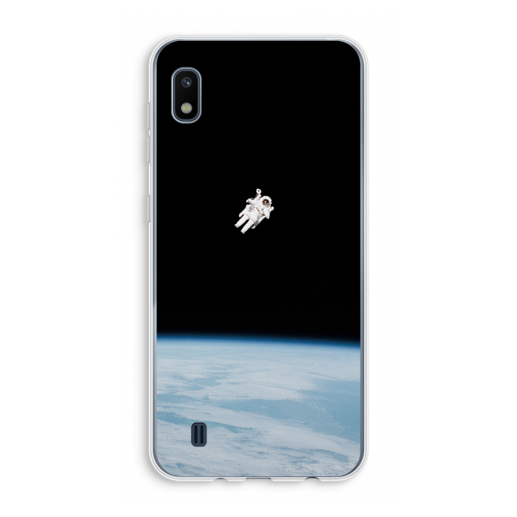 Alone in Space: Samsung Galaxy A10 Transparant Hoesje