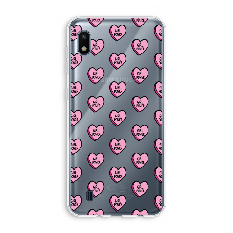 GIRL POWER: Samsung Galaxy A10 Transparant Hoesje