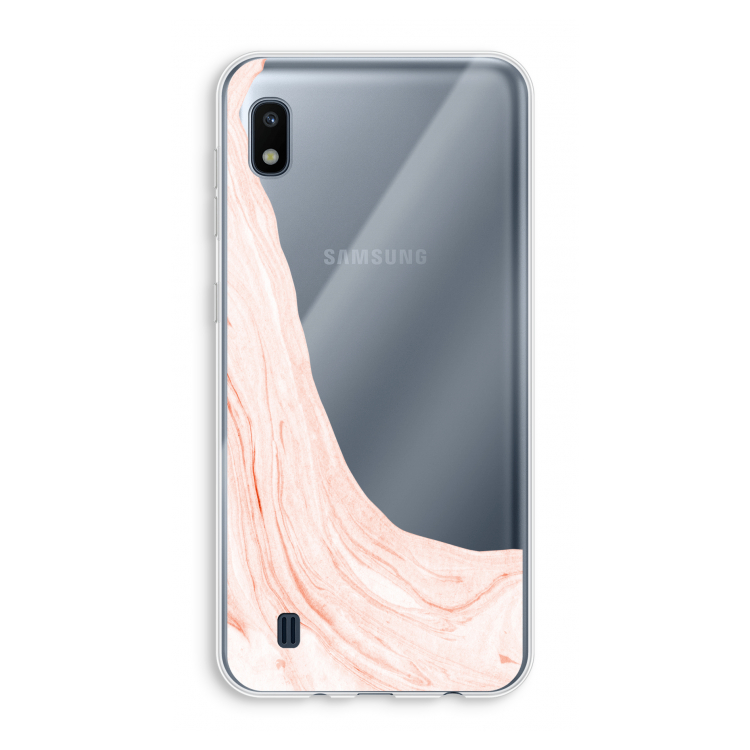 Peach bath: Samsung Galaxy A10 Transparant Hoesje