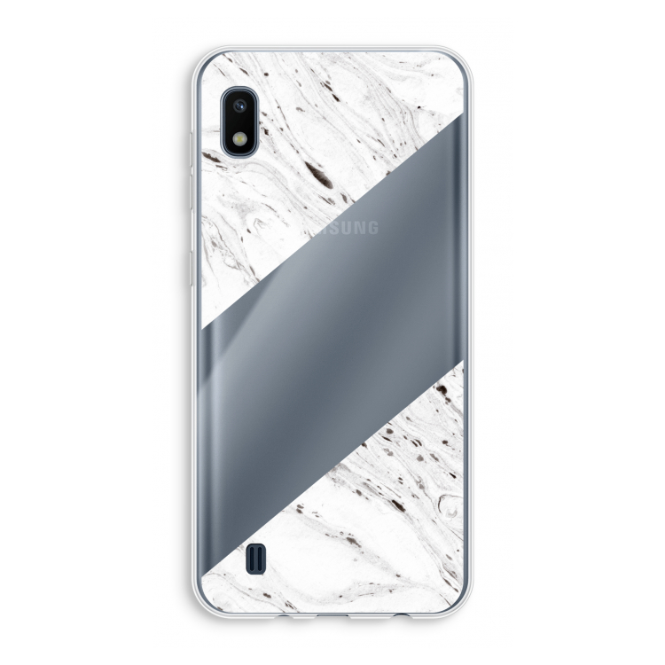 Biggest stripe: Samsung Galaxy A10 Transparant Hoesje