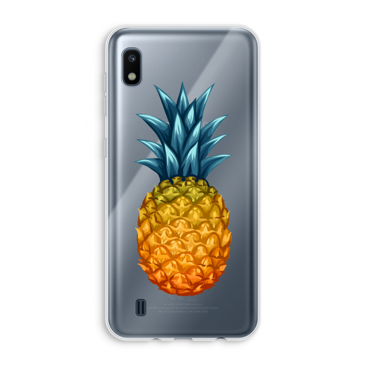 Grote ananas: Samsung Galaxy A10 Transparant Hoesje