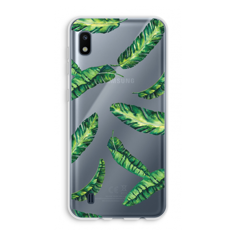 Lange bladeren: Samsung Galaxy A10 Transparant Hoesje