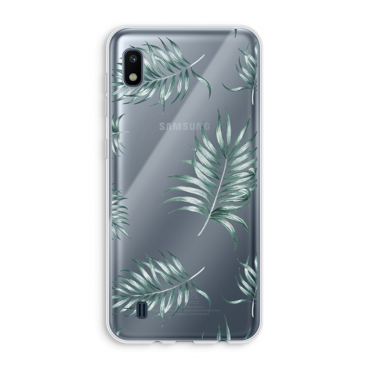 Simple leaves: Samsung Galaxy A10 Transparant Hoesje