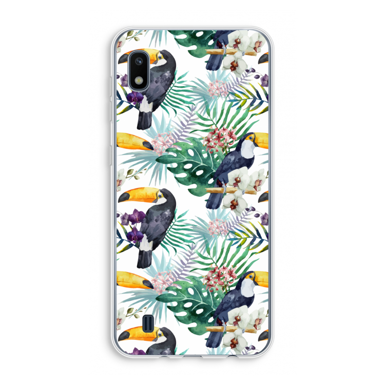 Tukans: Samsung Galaxy A10 Transparant Hoesje
