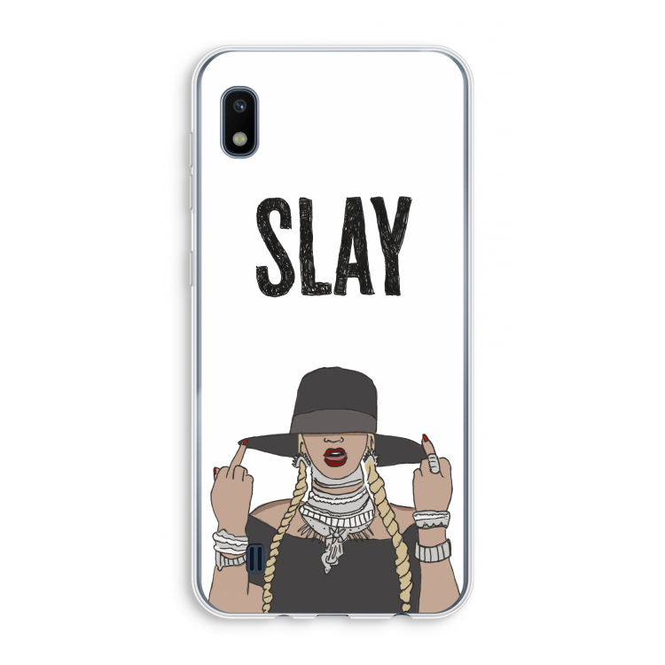 Slay All Day: Samsung Galaxy A10 Transparant Hoesje