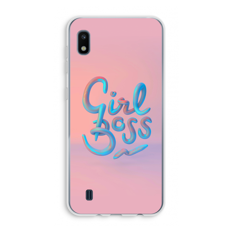 Girl boss: Samsung Galaxy A10 Transparant Hoesje