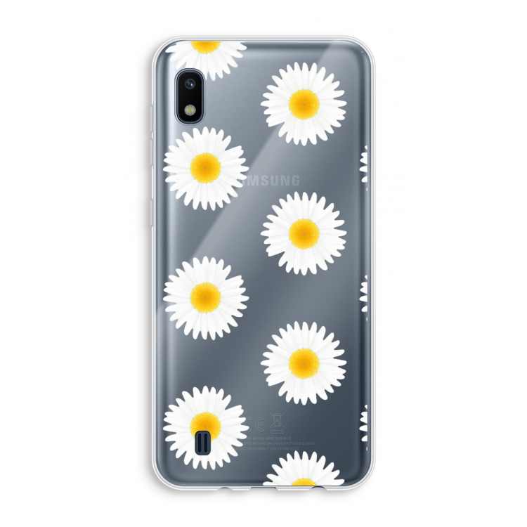 Margrietjes: Samsung Galaxy A10 Transparant Hoesje