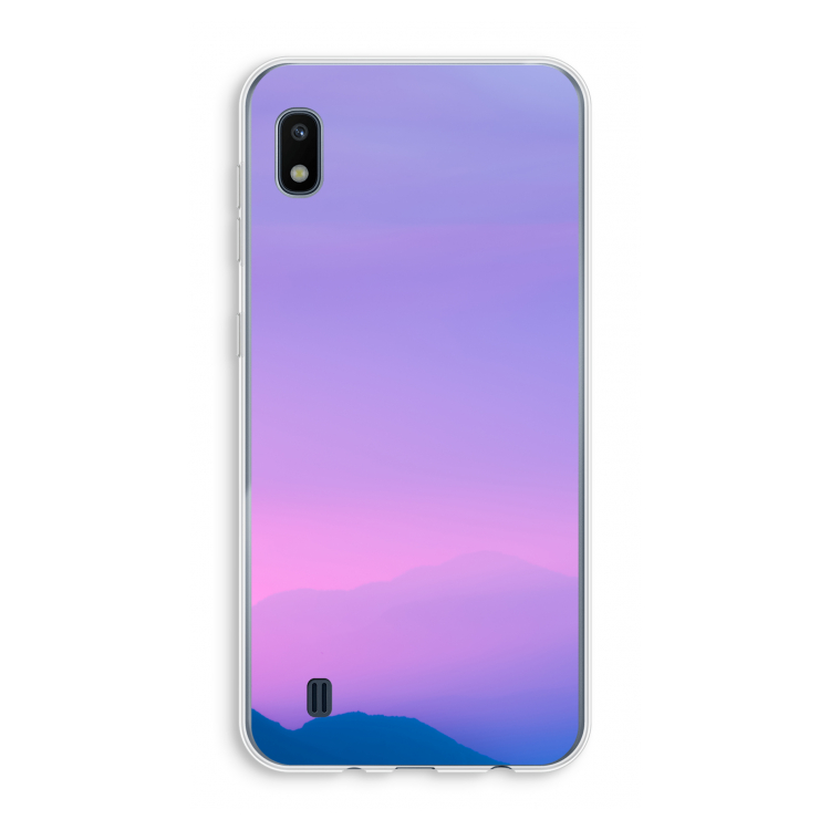 Sunset pastel: Samsung Galaxy A10 Transparant Hoesje