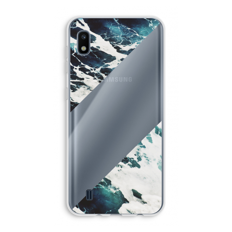Golven: Samsung Galaxy A10 Transparant Hoesje