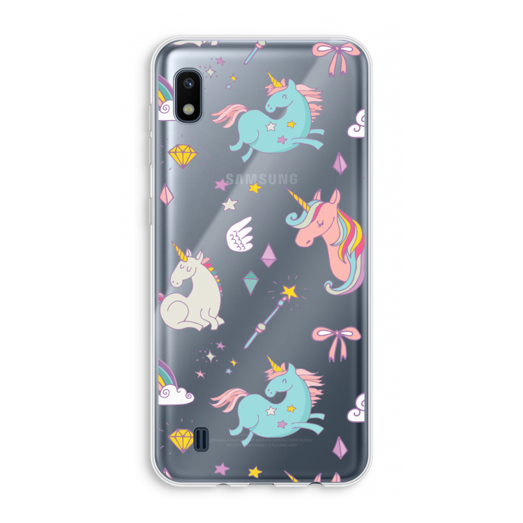 Fantasiewereld: Samsung Galaxy A10 Transparant Hoesje