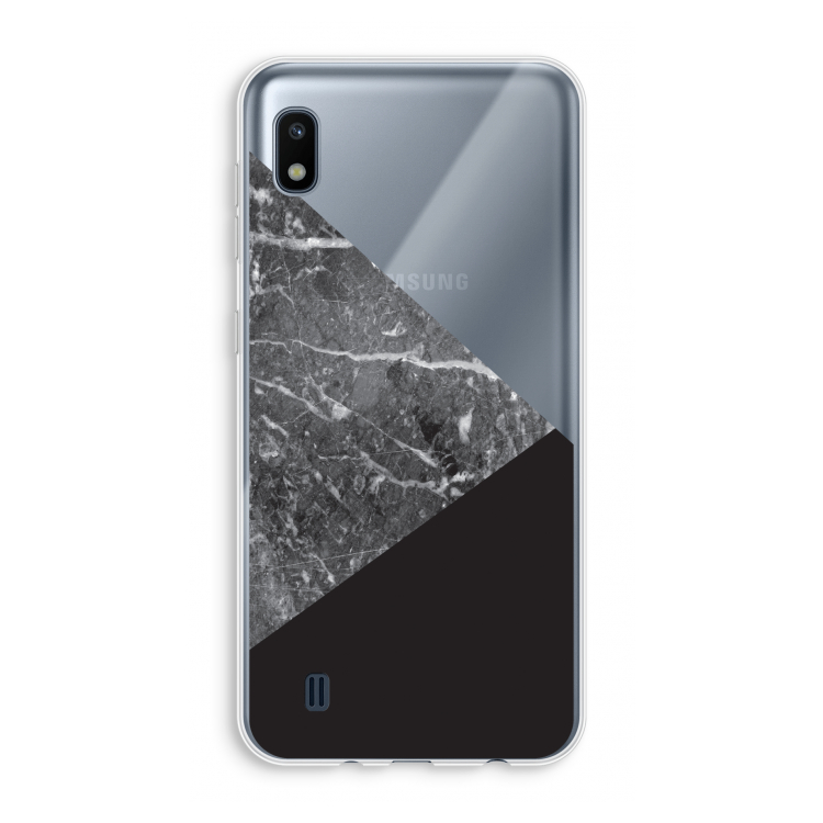 Combinatie marmer: Samsung Galaxy A10 Transparant Hoesje