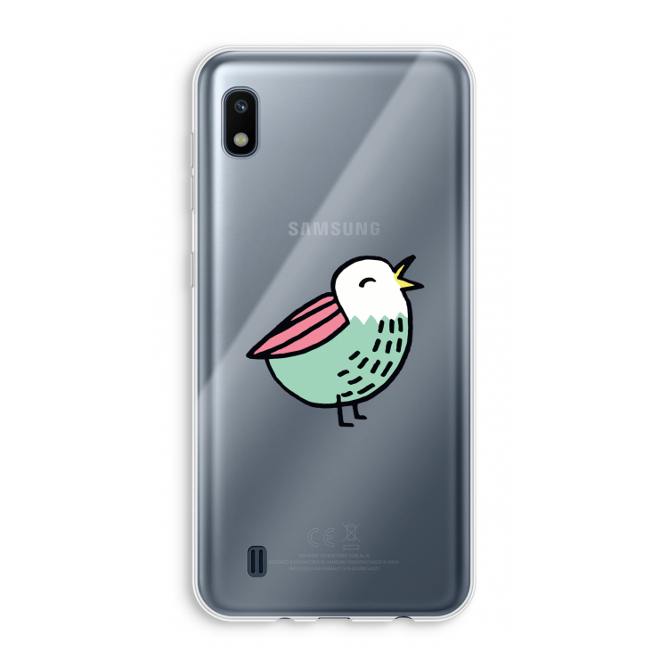 Birdy: Samsung Galaxy A10 Transparant Hoesje