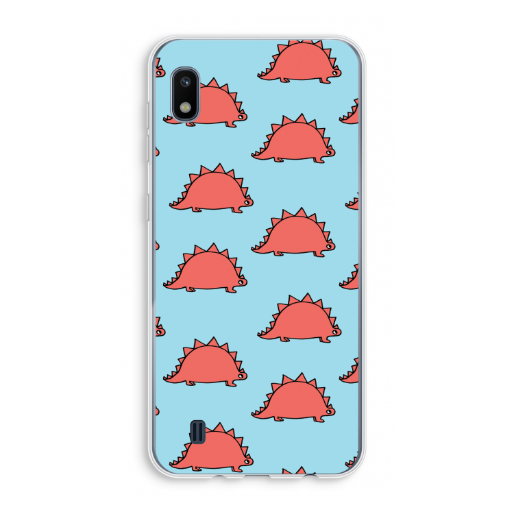 Dinosawrr: Samsung Galaxy A10 Transparant Hoesje