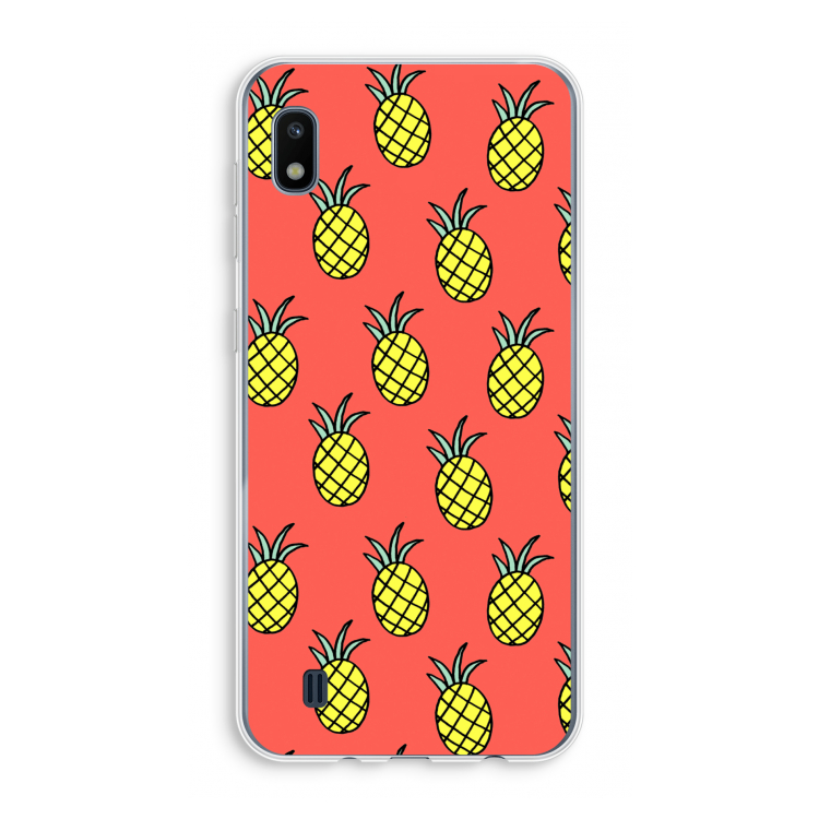 Ananas: Samsung Galaxy A10 Transparant Hoesje