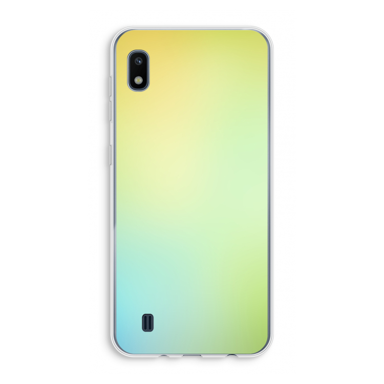 Minty mist pastel: Samsung Galaxy A10 Transparant Hoesje