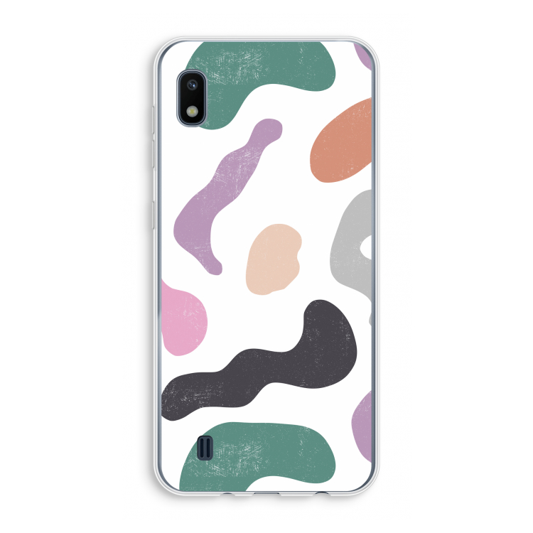 Memphis Shapes: Samsung Galaxy A10 Transparant Hoesje