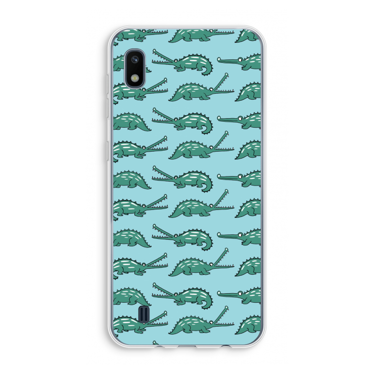 Kroko: Samsung Galaxy A10 Transparant Hoesje