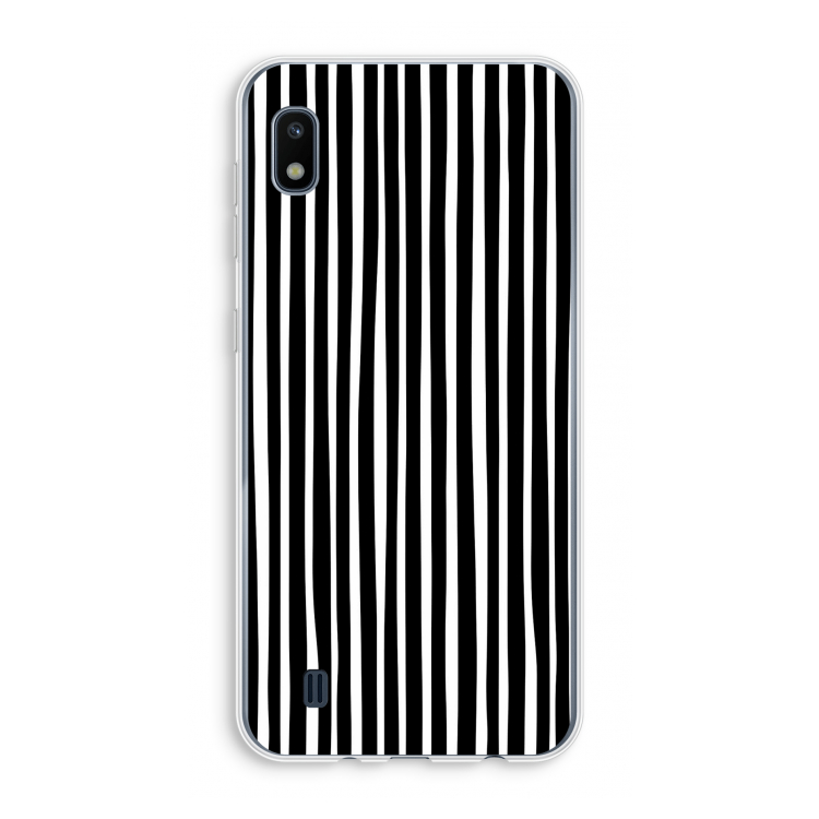 Stripes: Samsung Galaxy A10 Transparant Hoesje